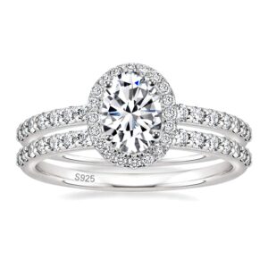 Oval Design Moissanite Engagement Ring